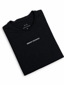 Camiseta Armani Exchange - Algodão Egípicio - Preto