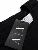 Camiseta Armani Exchange - Preta - Algodão Egípcio