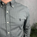 Camisa Social Polo Ralph Lauren Oxford - Xadrez Vr/Pt