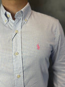 Camisa Social BR/RS Polo Ralph Lauren Oxford - Xadrez