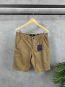 Bermuda Sarja Tommy Hilfiger Denim - Marrom Claro