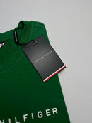 Camiseta Tommy Hilfiger - Verde - Algodão Egípcio