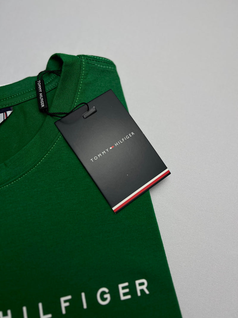 Camiseta Tommy Hilfiger - Verde - Algodão Egípcio