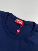 Camiseta Diesel - Azul Marinho -  Pima Chinese Soft Touch