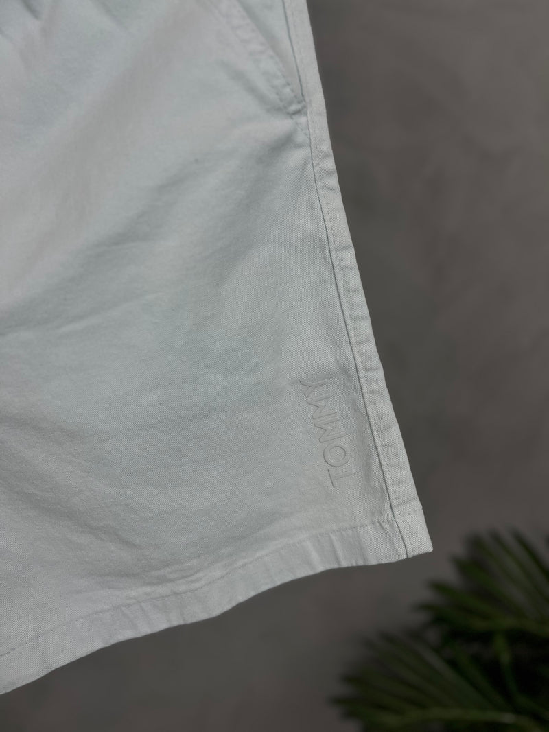 Short Sarja - Tommy Hilfiger - Verde Água