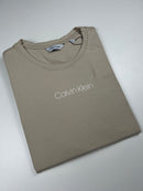Camiseta Calvin Klein - Bege - Algodão Egípcio