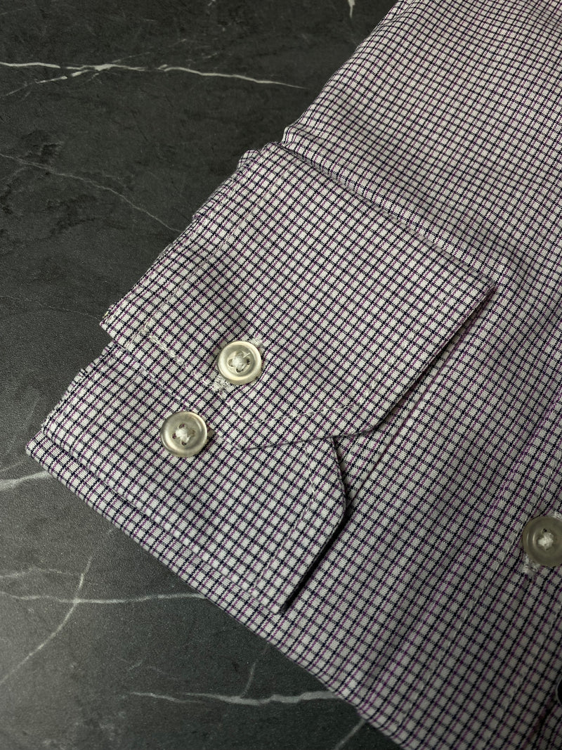 Camisa Social Polo Ralph Lauren Oxford - Xadrez Rosa