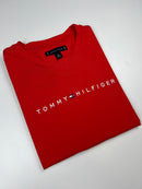 Camiseta Tommy Hilfiger - Vermelha - Algodão Egípicio