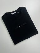 Camiseta Tommy Hilfiger - Preta - Algodão Egípcio