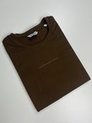 Camiseta Calvin Klein - Marrom - Algodão Egípcio