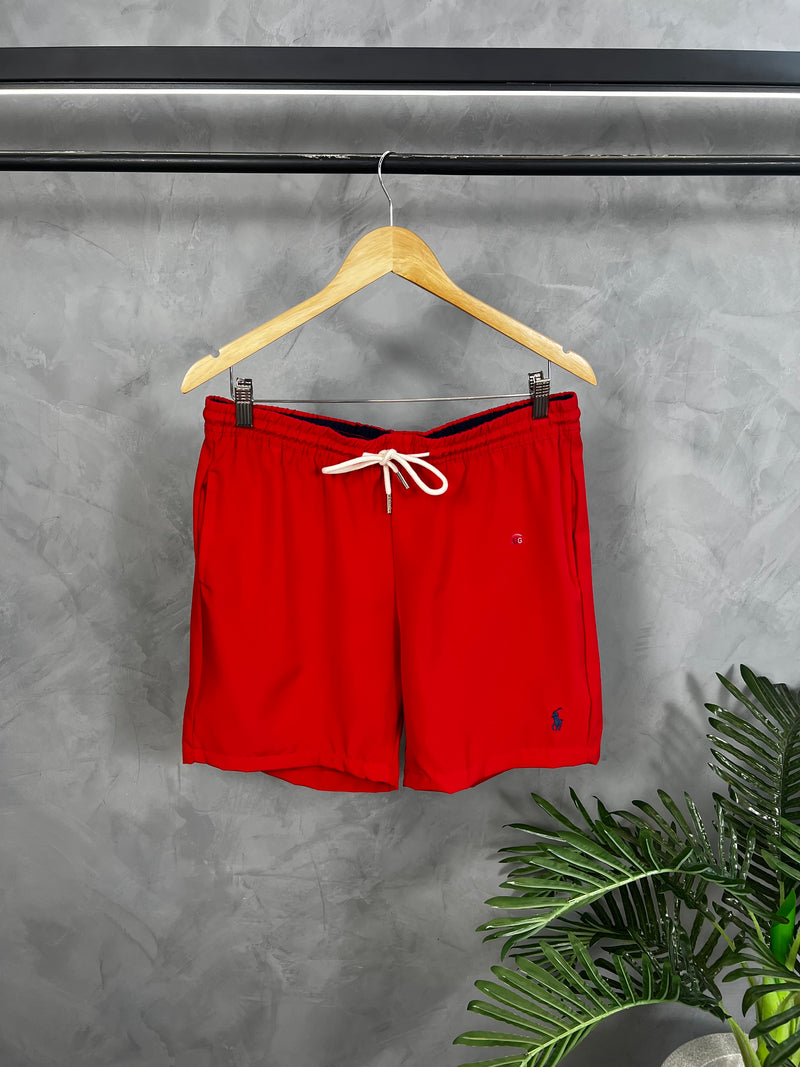 Short Tactel Premium Polo Ralph Lauren - Vermelha