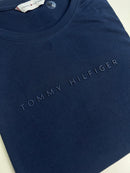Camiseta Tommy Hilfiger - Azul Marinho - Algodão Egípcio