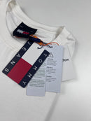 Camiseta Tommy Jeans - Off White - Seda Pima