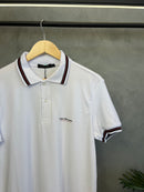 Camisa Gola Polo Calvin Klein - Branca