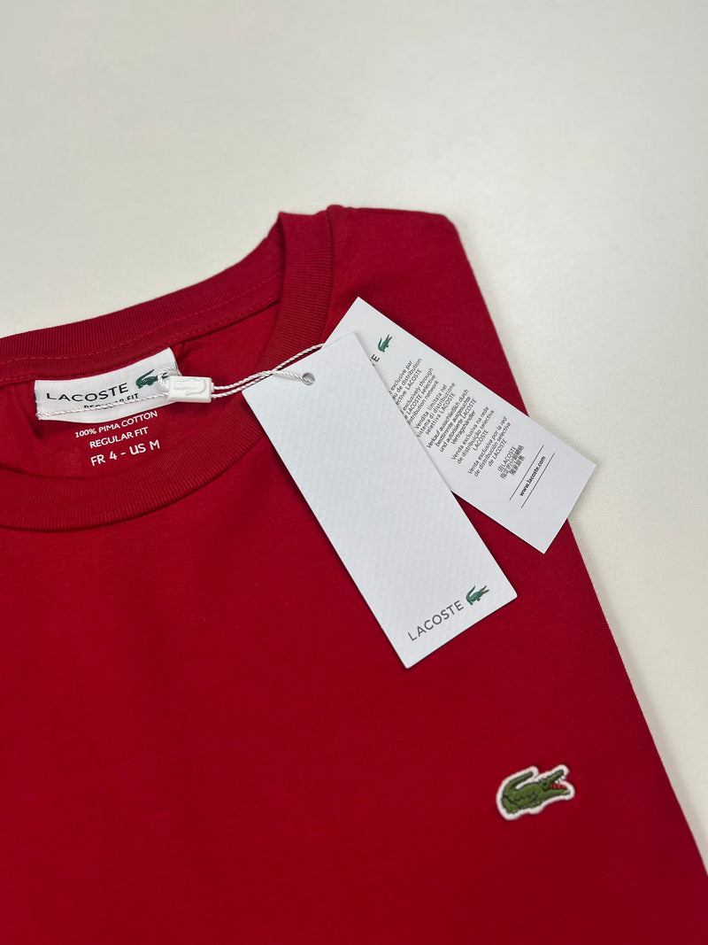 Camiseta Lacoste - Vermelha - Importada