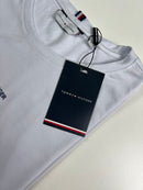 Camiseta Tommy Hilfiger - Branca   - Algodão Egípcio