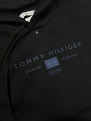 Moletom Tommy Hilfiger C/Capuz - Preto
