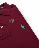 Camisa Gola Polo Polo Ralph Lauren  - Marsala