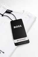 Camiseta Porsche x Boss - Branca -  Pima Chinese Soft Touch