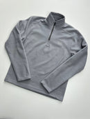 Fleece Ziper Interrompido Enzo Milano Cinza