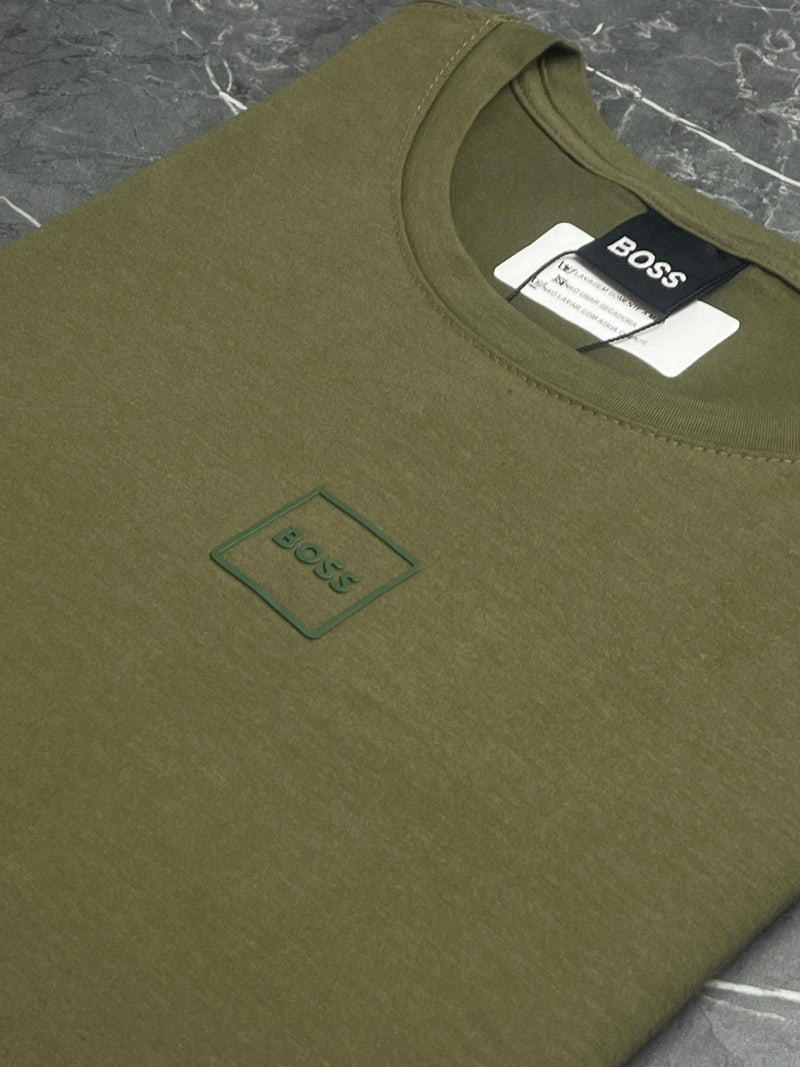 Camiseta Hugo Boss - Verde - Algodão Egipicio