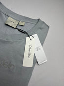 Camiseta Calvin Klein - Cinza - Seda Pima