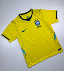 Camiseta Brasil Nike 2026/27 - Amarelo + Verde