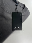 Camiseta Armani Exchange - Cinza Escuro - Seda Pima