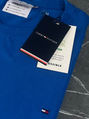 Camiseta Tommy Hilfiger -Azul Royal - Algodão Egípcio