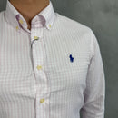Camisa Social Polo Ralph Lauren Oxford - Xadrez Br/Rs
