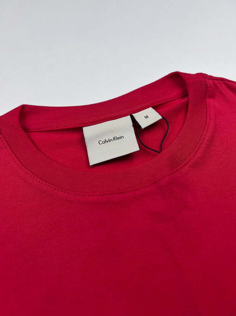 Camiseta Calvin Klein - Vermelha - Seda Pima