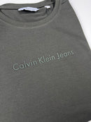 Camiseta Calvin Klein - Verde Militar  - Algodão Egípcio