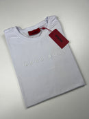 Camiseta Hugo Boss  - Branca - Algodão Egípicio