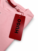 Camiseta Hugo Boss - Algodão Egípicio - Rosa bebê
