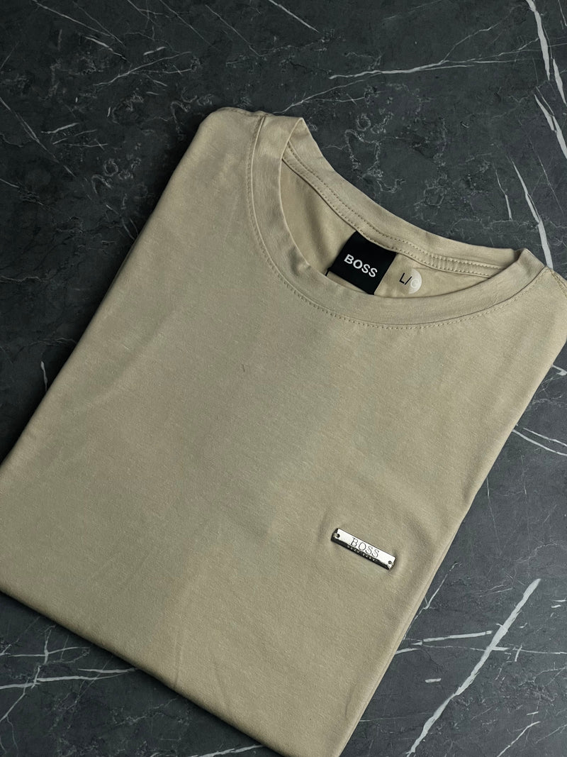 Camiseta Hugo Boss - Caqui - T-shirt Peruana