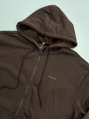 Casaco Calvin Klein Thermo Plush - Marrom - Importado