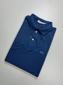 Camisa Gola Polo Lacoste Monocromática- Azul Claro