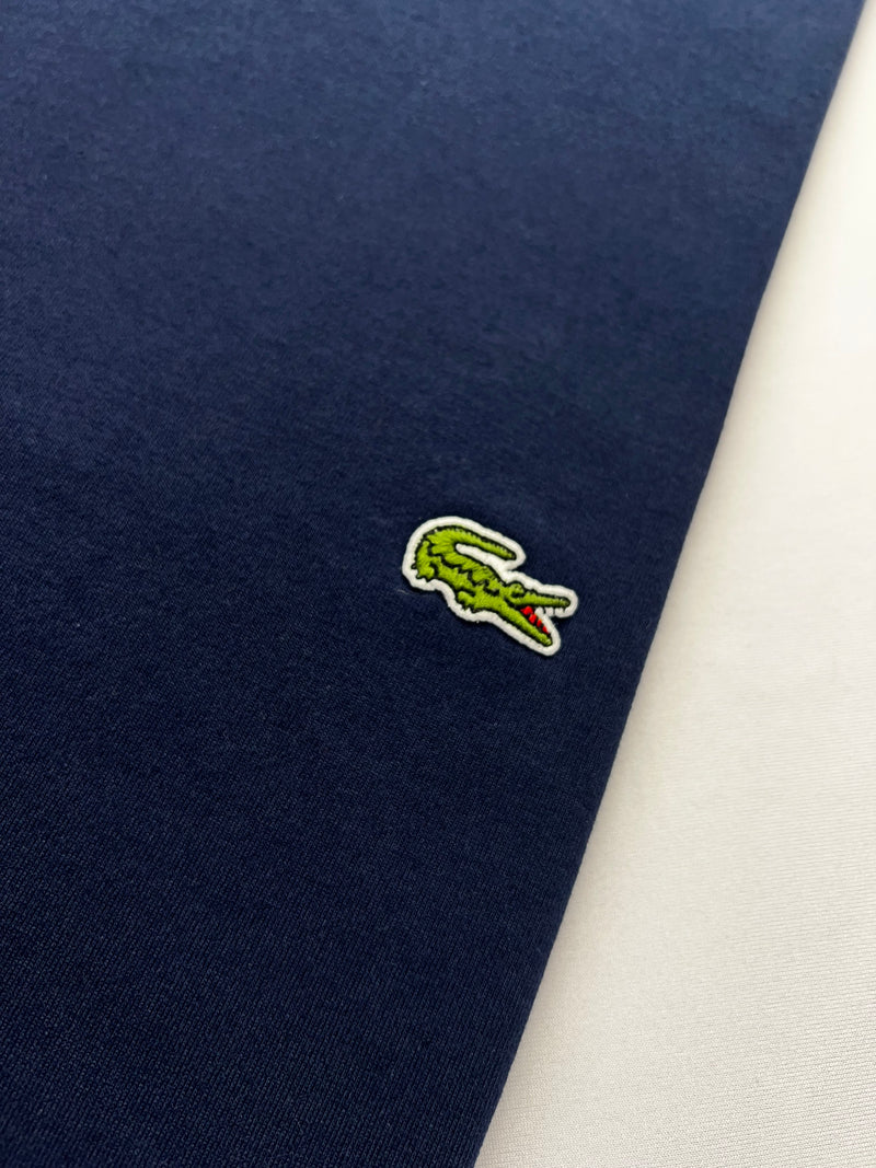 Camiseta Lacoste - Azul Marinho - Algodão Egípcio