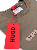 Camiseta Hugo Boss - Marrom - Algodão Egípcio