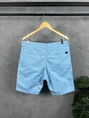 Bermuda Sarja Lacoste - Azul Bebê