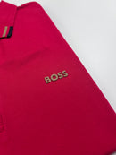 Camisa Gola Polo Hugo Boss -  Vermelha