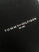 Camiseta Tommy Hilfiger - Preta  - Algodão Egípcio