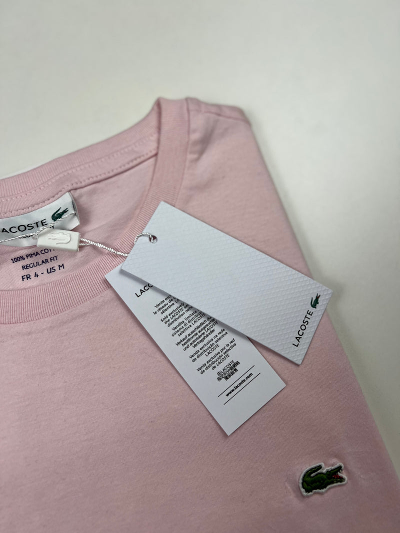 Camiseta Lacoste - Rosa - Importada