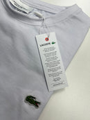 Camiseta Lacoste  - Branca  - Algodão Egípcio
