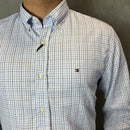 Camisa Social BR/AZ Tommy Hilfiger Oxford - Xadrez