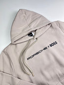 Moletom Porsche x Boss C/Capuz - Bege