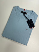 Camiseta Tommy Hilfiger - Azul Bebê - Importada