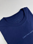 Camiseta Calvin Klein - Azul Marinho - Pima Chinese