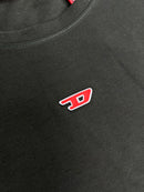Camiseta Diesel - Verde Militar - Algodão Egípcio
