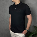 Camisa Gola Polo Enzo Milano - Preta